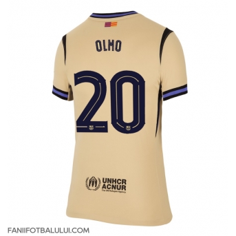 Barcelona Dani Olmo #20 Tricou Fotbal Replică 2025-26 Femei Deplasare